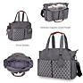 Multi-Function Convertible Baby Diaper Mommy Bag for Boys and Girls with Changing Pad