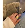 Multi Lines Layered Wrapped Spiral Rings Brass Geometric Gold Plated Rings for Women Circle Polish Statement Minimalist Jewelry