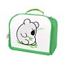 Multifunctional Green Koala Printed Picnic Thermal Lunch Bags Crossbody Handcarry 2-Way Bag for Student
