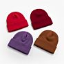 Multiple Color Excellent Material Woven Sports Hat Beanie Men Women Wool Knitted Hat