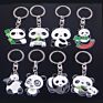 National Treasure Cute Panda High End Metal Promotional Made Metal Panda Keychains