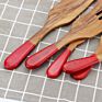 Natural Acacia Spatula Set Wood Spoons for Cooking Spurtles Kitchen Cooking Utensils