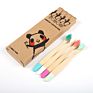 Natural Bristle Children Baby Soft Bamboo Toothbrush