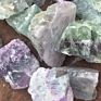 Natural Colorful Fluorite Crystal Raw Stone Price