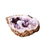 Natural Crystal Cluster Mineral Specimen Pink Purple Agate Geode Stone Agate Rough Stone for Healing