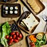 Natural Handmade 6 Inch Hotel Steak Cheese Sushi Japanese Acacia Wood Dinnerware Square Serving Plate Set of Dishes & Plates