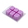 Nature Clamshell Packaging Soy Wax Melt for Home Decor Colors Scented Cube Wax Melts Candle