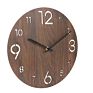 Nature Simple Mdf Wooden Wall Clock