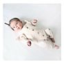 Newborn Baby Girl Clothes Romper Ruffle Long Sleeve Jumpsuit Bodysuit Cute Boys Girls Onesie Infant One Piece Headband Outfits