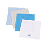 Newborn Style 4 Pieces of Mixed Pure Soft Cotton Small Square Hand Towels Baby Face Towel