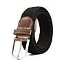 Newest Elastic Stretch Belt Braided Belt Fabric Woven Belt with Pin Buckle