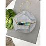 Nm14742 Gold Labradorite Minimalist Necklace Gold Plate Labradorite Bar Necklace Boho Jewelry Natural Stone Pendant Necklace