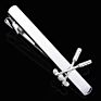 No Minimum Men Necktie Clip Metal Gold Sliver Tie Clip Men Blank Tie Pin with Cufflinks