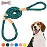 No Pull Training Durable Dog Leash Eco Friendly ,Heavy Duty Braided Rope Lead Pet Leash Training