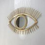Nordic Style Eye Bamboo Rattan Cane Mirror