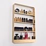 Nordic Wall Cosmetics Display Rack Nail Polish Lipstick Shelf Multi - Layer Creative Gold Shelf Table