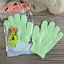 Nylon Body Scrubber Shower Glove Spa Massage Dead Skin Cell Remover Deep Clean Soft Exfoliating Gloves