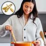 Olive Wood Cooking Spoons Set with Cooking Spatulas Set Spoons and Spatula Utensil Cooking Set for Serving