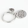 Ousin Family Friend Key Chain Ring - Cousin by Birth, Friends by Choice - Christmas Gift for Men Women