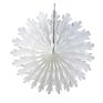 Paperjazz White Hanging Snowflake Ornaments Party Decoration Paper Fans