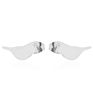Personality Simple Animal Bird Earrings for Girls Ladies Simple Stainless Steel Stud Earrings Jewelry