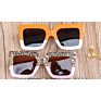 Personality Trend Double Color Sunglasses for Girl Narrow Small Frame Eyewear Outdoor Beach Comfortable Shades for Female