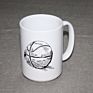 Personalized 15 Oz Big White Mugs Sublimation Blank Ceramic Coffee Mug with Logo Diy