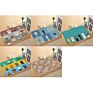 Personalized Cat Paw Print Kitchen Anti-Skid Door Mat