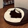 Pet Accessories Washable Cozy Snoozer Luxury Cat Bed Large round Snuggery Blanket Burrow Dog Cave Bed