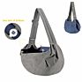 Pet Carrier Sling Adjustable Padded Strap Tote Bag Breathable Cotton Shoulder Bag Safety Belt Carrying Small Dog Cat