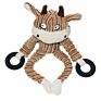 Pet Chew Toys Dog Puppy Plush Toys Pet Puppy Chew Plush Sound Bear Monkey Cow Pet Toys