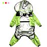Pet Dog Raincoat the Dog Face Pet Clothes Jumpsuit Waterproof Dog Cat Jacket Water Resistant Clothes Pet Coat
