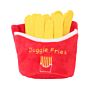 Pet Fast Food Shape Squeaky Hamburg/French Fries/Steak/Cone/Pizza Dog Plush Toy