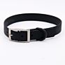 Pet Supplies Dog Products Cool Black Pvc Coated Leather Dog Collar and Leash Set for Small Medium Large Dogs