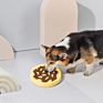 Pet Supplies Dog Slow Feeder Bionic Ceramics Pet Bowl Maze Interactive Puzzle Non Skid Feeder