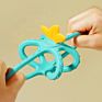 Ph711832 Silicone Ball Pacifier Teething Food Grade Baby Fruit Shaped Teether Toys for Boys and Girls