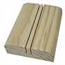Pine Wooden Menu Card Holder Stand