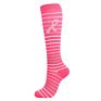 Pink Knot Compression Socks Running Knee High Women Nurse Ridding Socks