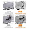 Pink Polyester Peach Fleece Car Seat Canopy Covers for Infants Zipper Infant Carrier Seat Cover