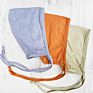 Pixie Baby Bonnet Hat Beanies Multi Color 3 Pack Boys or Girls Rustic and Neutral Colors Stretchy Cotton Hospital Hats
