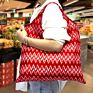 Plain Eco Friendly Sublimation Large Reusable Shopping Tote Bag Sets