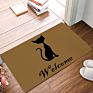 Please Remove Your Shoes Brown Black Text Home Welcome Door Mat