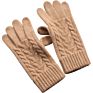 Popular Cable Gloves Warm Adults Women Warm Knitted Gloves Kids Gloves