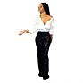 Popular Casual Nightclub Flare Trousers plus Size Sequined Wide Leg Pants Fall Clothing for Women