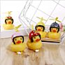 Popular Duck Helmet Bamboo Dragonfly Small Yellow Duck Wind Blade Propeller Bearing Accessories Duck Toys