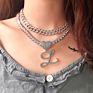 Popular Heart Cursive Initial Letter Personalized Name Pendant Necklace for Women
