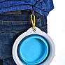 Portable Convenient Silicone Pet Travel Water Bowl for Outdoor