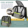Portable Pet Travel Bag Removable Wheels Pet Carrier Backpack Soft Sided Breathable Airline Approved Dog Travel Bags