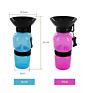 Portable Squeeze Type Pet Cat Outdoor Drinking Bottle Going Out Drinking Cup and Feeding Bowl 500Ml Dog Drinking Bottle