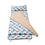 Portable Toddler Travel Nap Mat with Removable Pillow